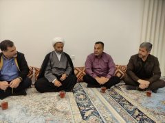 دیدار سردار حاتمی فرمانده مرزبانی استان گلستان با خانواده شهید والامقام کردکتولی