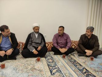 دیدار سردار حاتمی فرمانده مرزبانی استان گلستان با خانواده شهید والامقام کردکتولی