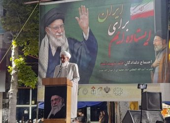فریاد وحدت و مقاومت در هفتاد و دومین شب اجتماع کلاله؛ وحدت و همدلی، قدرتی فراتر از توان موشکی می‌آفریند