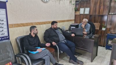 نظارت کارشناسان شرکت خدمات حمایتی کشاورزی بر روند توزیع کود