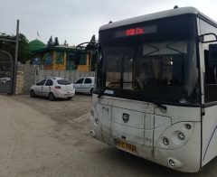 سرویس اتوبوس مسیر اوزینه به امامزاده ابراهیم گرگان دوباره فعال شد»