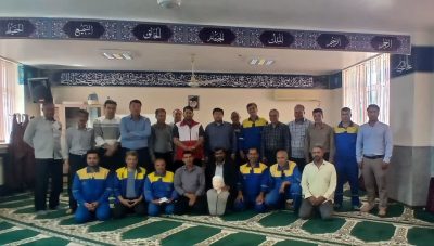 برگزاری دوره آموزشی کمک های اولیه در اداره گاز شهرستان گنبد