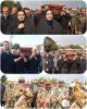 تشییع باشکوه پیکر پدر دو شهید دفاع مقدس در شهرستان کردکوی