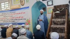 حجت الاسلام دیلم در نمازجمعه تاتارعلیا؛ نماز جمعه، سنگر وحدت و بصیرت