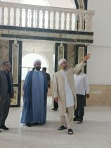 بازدید ریاست مرکز اسلامی گلستان از روند احداث مصلی و عیدگاه نماز جمعه اهل سنت شهر تاتار علیا