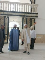 بازدید ریاست مرکز اسلامی گلستان از روند احداث مصلی و عیدگاه نماز جمعه اهل سنت شهر تاتار علیا