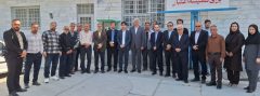 حضور فرماندار گالیکش در مخابرات این شهرستان بمناسبت روز جهانی مخابرات