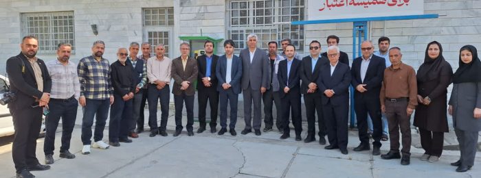 حضور فرماندار گالیکش در مخابرات این شهرستان بمناسبت روز جهانی مخابرات