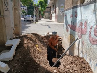 تامین ارتباط پایدار مخابراتی در خیابان طالقانی علی آبادکتول