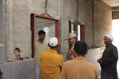 ارزیابی روند احداث گروهان جدید مرزی مراوه‌تپه توسط فرمانده مرزبانی گلستان