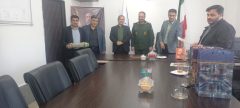 تجلیل فرمانده سپاه شهرستان گرگان از مدیریت شهری قرق در راستای تقویت برنامه‌های اعتقادی و انقلابی