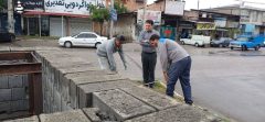 بازدید میدانی شهردار کردکوی از پروژه المان خلیج فارس؛ تأکید بر تسریع در روند تکمیل پروژه‌های عمرانی