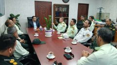 نشست تعاملی فرمانده و کارکنان انتظامی با دادستان جدید آق قلا