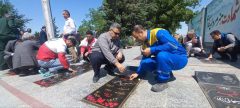 سالروز فتح خرمشهر در گالیکش؛ مسئولان با آرمان‌های انقلاب و شهدا تجدید پیمان کردند