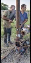 تعویض و نصب الکتروموتور و پمپ در روستای فرید؛ مشکل آبرسانی پنج روستا برطرف شد