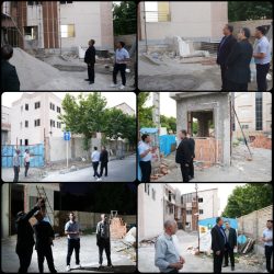 بازدید از پروژه ساختمان جدید اداره کل ثبت اسناد و املاک استان گلستان