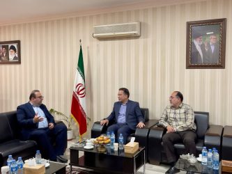 در دیدار مدیرکل نوسازی مدارس استان گلستان با فرماندار ویژه شهرستان گنبدکاووس