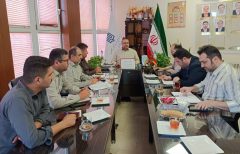 برگزاری جلسه بررسی وضعیت پروژه‌های آموزشی مناطق غرب استان گلستان