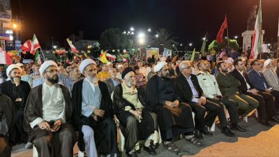 اجتماع بزرگ «قربان تا غدیر» در میدان مختوم‌قلی بندرترکمن برگزار شد