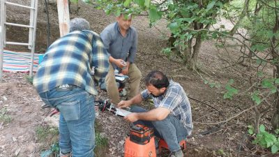 بازگشت ارتباط ۶۱ مشترک روستای ملاشی مینودشت با ترمیم فیبر نوری