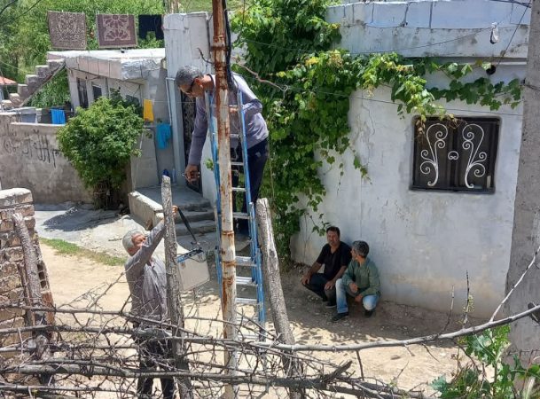 پایداری شبکه مخابراتی روستای پادلدل گالیکش با اقدامات فنی