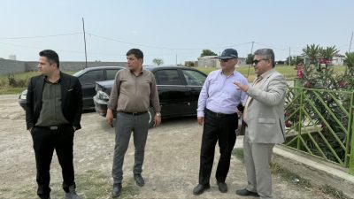 گام بلند فرمانداری ترکمن برای استقرار بخشداری سیجوال / شناسایی زمین جهت ساخت ساختمان اداری