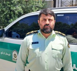 دستبند پلیس بر دستان سارق اماکن خصوصی در کردکوی