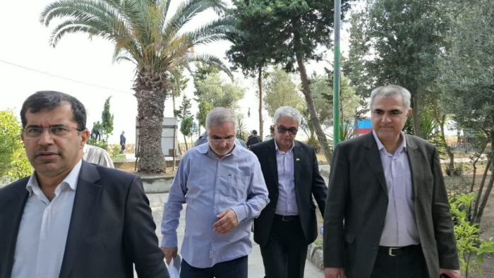  حضور معاون وزیر راه و شهرسازی در جزیره آشوراده و سایت یولاف بندرترکمن