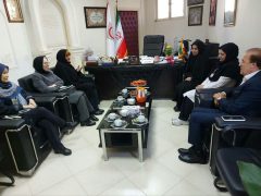 به مناسبت روز جهانی اهداکنندگان خون؛ دیدار مدیرکل امور بانوان استانداری با مدیرکل انتقال خون گلستان