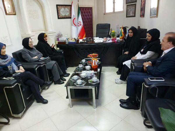 به مناسبت روز جهانی اهداکنندگان خون؛ دیدار مدیرکل امور بانوان استانداری با مدیرکل انتقال خون گلستان