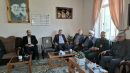 جلسه هماهنگی برگزاری تجمعات شبانه و یادبود شهدا در دفتر امام جمعه شهرستان برگزار شد