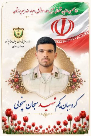 خون پاک مرزبان سراوانی در راه پاسداری از امنیت کشور بر زمین ریخت
