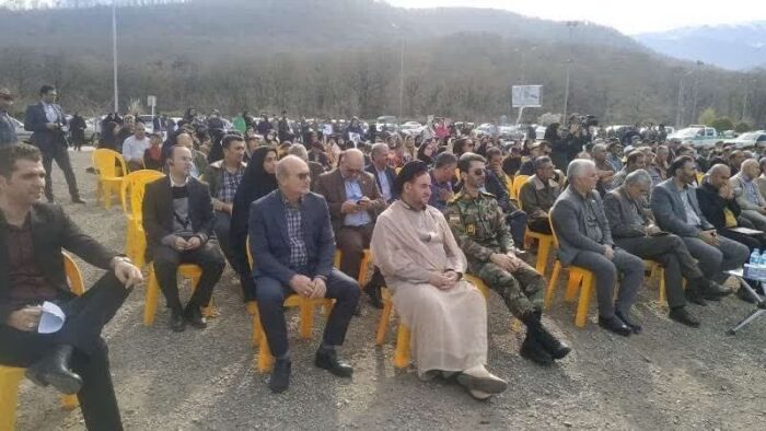 غرس نهال در اداره مرکزی شرکت گاز استان گلستان