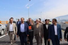 بهره برداری از پروژه تقاطع غیرهمسطح کمربندی علی آباد کتول – فاضل آباد (تبادل غربی)