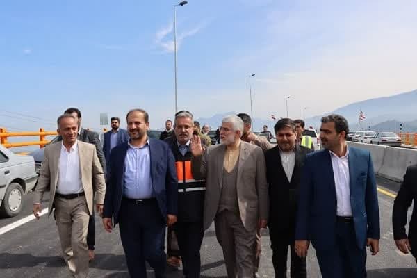 بهره برداری از پروژه تقاطع غیرهمسطح کمربندی علی آباد کتول – فاضل آباد (تبادل غربی)