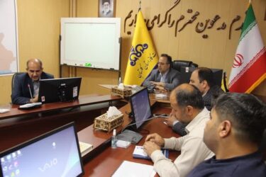 نشست مدیرعامل گاز گلستان با کارکنان منابع انسانی
