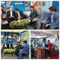 مشارکت و حضور شرکت شهرکهای صنعتی استان گلستان در پنجمین نمایشگاه توانمندی های صادراتی  ایران