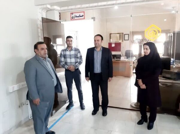بازدید مدیرکل تامین اجتماعی گلستان از شعبه آق قلا