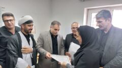 بازدید سرپرست فرمانداری شهرستان گرگان از مرکز خدمات جامع سلامت روستای گلند فخر اباد