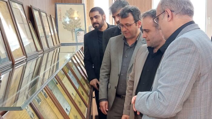 بازدید سرپرست فرمانداری شهرستان گرگان از گنجینه مشاهیر استان گلستان