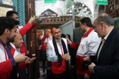 اعزام تیم ۶۴ نفره درمانی امدادی گلستان به طریق الحسین کشور عراق