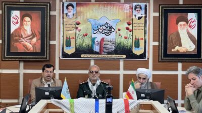 مراسم گرامیداشت هفته دفاع مقدس در اداره کل بنیاد مسکن استان گلستان برگزار شد