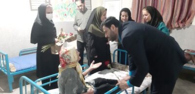 بازدیدسرپرست بهزیستی استان گلستان به مناسبت روز سالمند از مرکز سالمندان بانوان نیکان