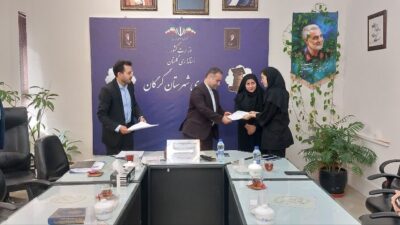 نشست فرماندار گرگان با نخبگان مهارتی اعزامی المپیاد کشوری