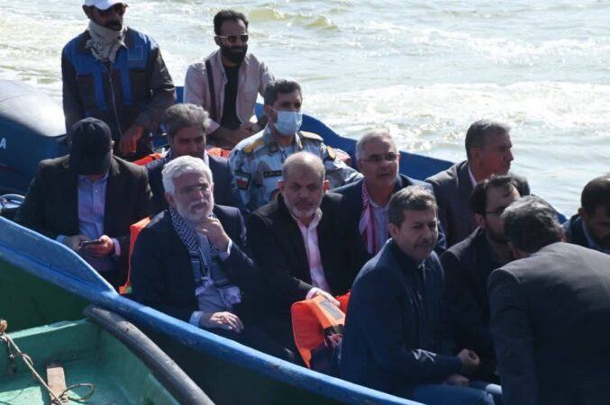 بازدید وزیر کشور از پروژه لایروبی خلیج گرگان/ خبر خوب وزیر کشور در سفر به گلستان