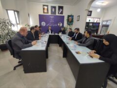 نشست فرماندار شهرستان گرگان با معاون توسعه مدیریت و منابع وزارت کشور