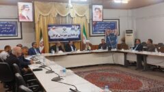 جلسه هئیت امنای حساب ۱۰۰ امام خمینی (ره) شهرستان گرگان برگزار شد