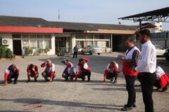 مانور پناه‌گیری و خروج اضطراری در گلستان