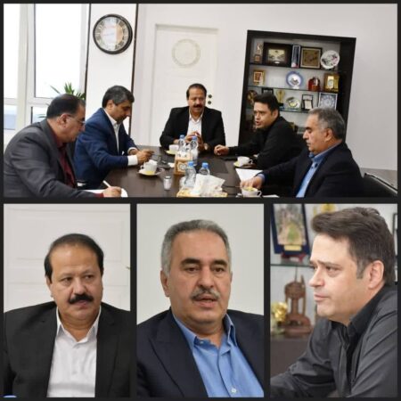 دیدار رئیس و هیات رئیسه اتاق بازرگانی، با مدیر کل پشتیبانی امور دام استان گلستان
