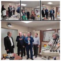 بازدید مدیر کل بیمه سلامت استان از کلینیک دندانپزشکی شهید بهشتی گرگان